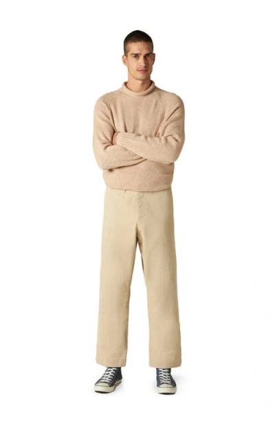 Fortela Wallace Heavy Cotton Canvas Trousers In Brown