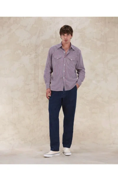 Fortela Tex2 Texan Shirt In Brown