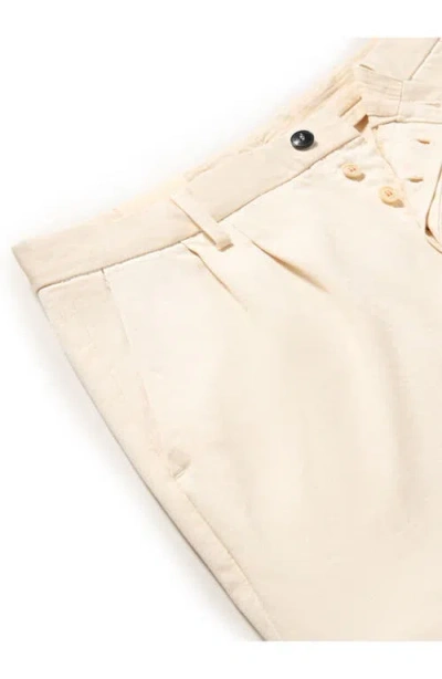 Fortela Pences Heavy Cotton Trousers In Neutral