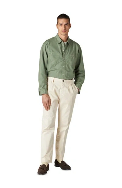 Fortela Pences Heavy Cotton Trousers In Neutral