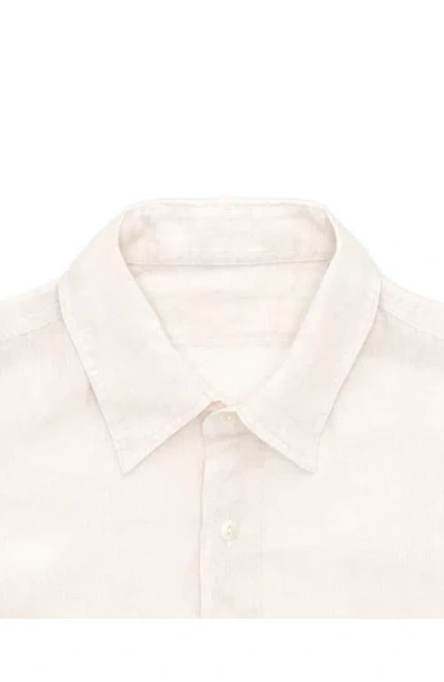 Fortela Work Linen Shirt In Neutral