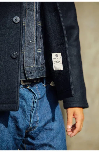 Fortela Donkey Virgin Wool Jacket In Black