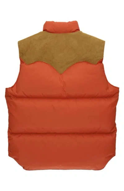 Fortela Down Rocky Mountain Featherbed X  Vest In Red