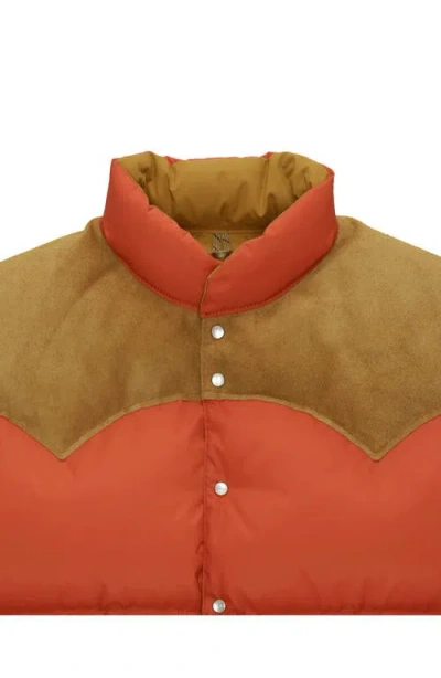 Fortela Down Rocky Mountain Featherbed X  Vest In Red