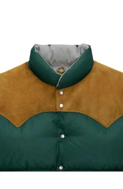 Fortela Down Rocky Mountain Featherbed X  Vest In Green
