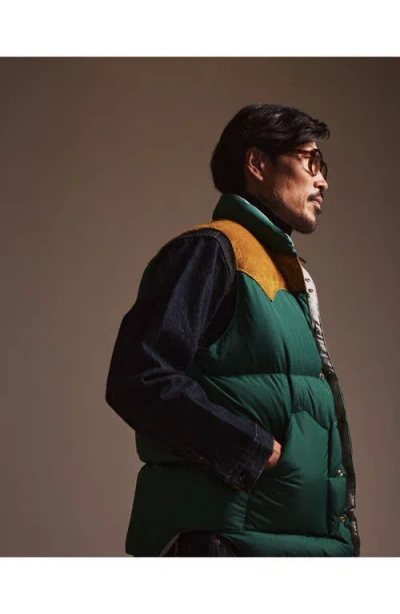 Fortela Down Rocky Mountain Featherbed X  Vest In Green