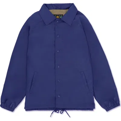 Fortela Coach Nylon Jacket In Blue