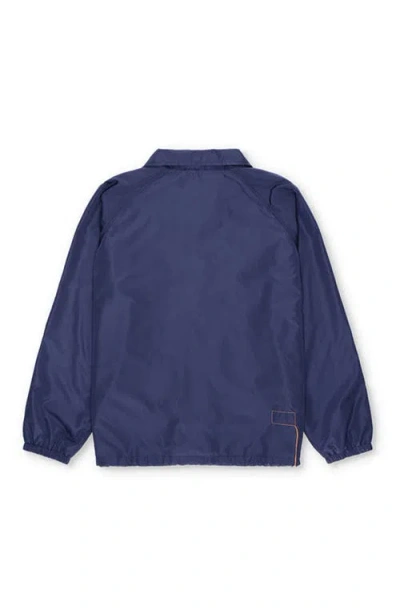 Fortela Coach Nylon Jacket In Blue