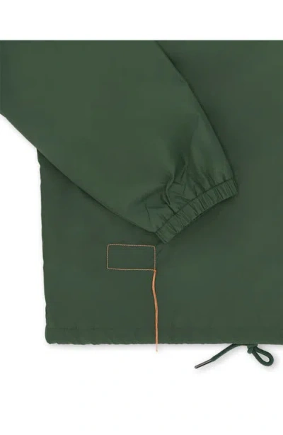 Fortela Coach Nylon Jacket In Green