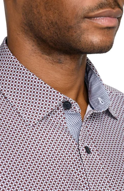 Construct Geo Woven Long Sleeve Basic In Multi