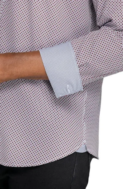 Construct Geo Woven Long Sleeve Basic In Multi