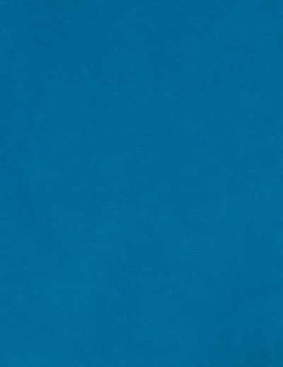 Leveret Kids Two-piece Solid Cotton Matching Family Pajamas In Blue