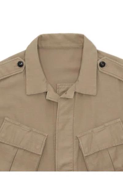 Fortela Jungle Cotton Pocket Jacket In Neutral