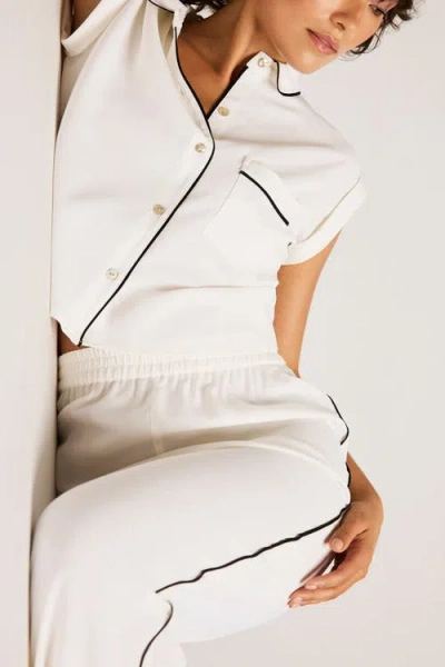 Negative Underwear Supreme Track Pant In White