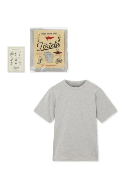 Fortela Japt Tubular Double-pack T-shirt In Gray