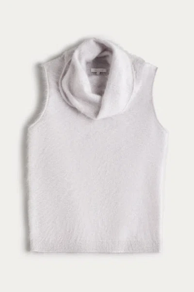 Naked Cashmere Chiara Sleeveless Turtleneck Sweater In Sand