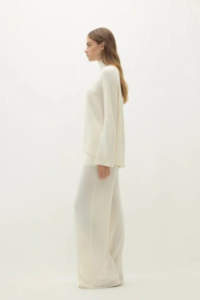 Naked Cashmere Kora Cashmere Mock Neck In Sand