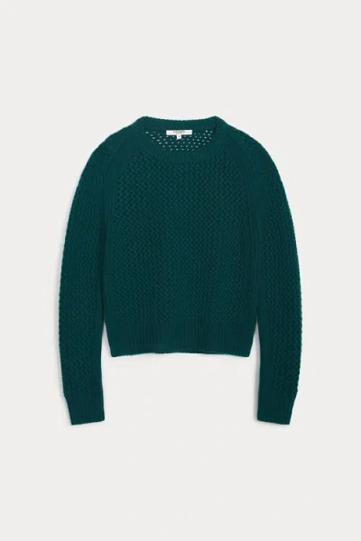Naked Cashmere Clara Crewneck Cashmere Sweater In Green