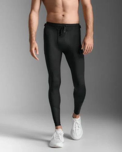 2xu Aero Mesh Compression Tights In Black