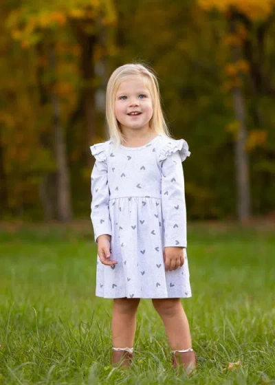Mabel + Honey Heartfelt Dress In Gray