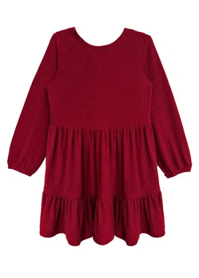 Mabel + Honey Mabel And Honey Rosie Dress In Red