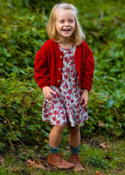 Mabel + Honey Mabel And Honey Holly Jacket In Red