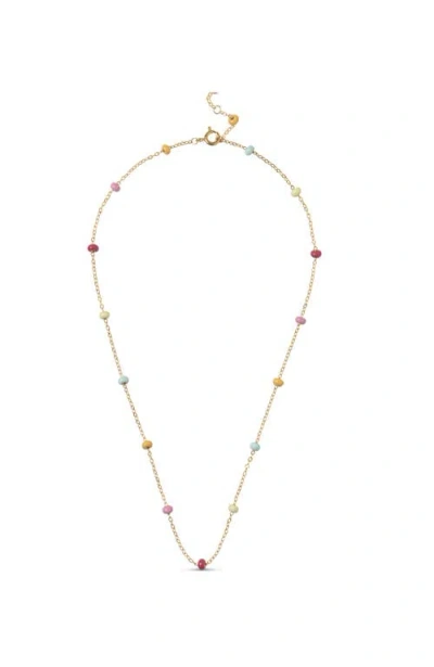 Enamel Copenhagen Lola Bold Necklace In Gold