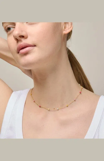 Enamel Copenhagen Lola Bold Necklace In Gold