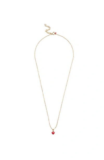 Enamel Copenhagen Amore Necklace In Gold