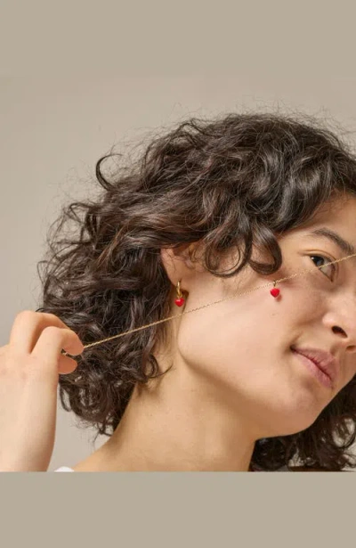 Enamel Copenhagen Amore Necklace In Gold