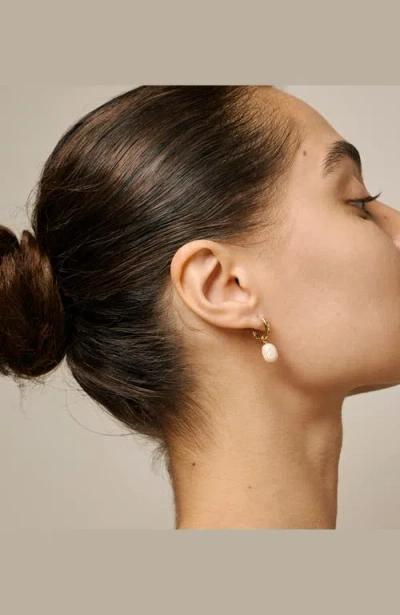 Enamel Copenhagen Significant Enamel Hoops In Gold