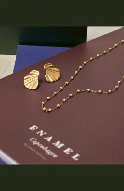 Enamel Copenhagen Lola Necklace In Gold