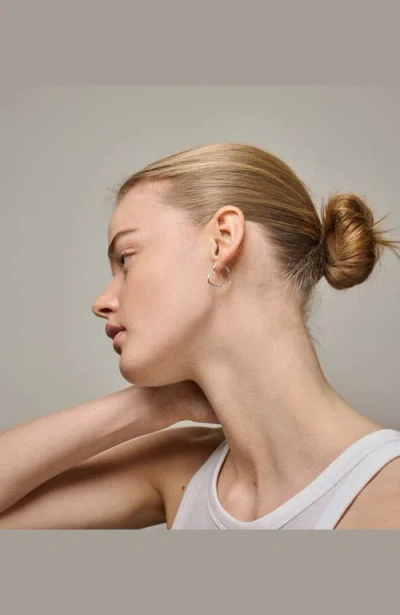 Enamel Copenhagen Organic Heart Medium Hoops