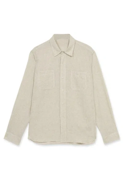 Fortela Work Cotton Shirt In Neutral