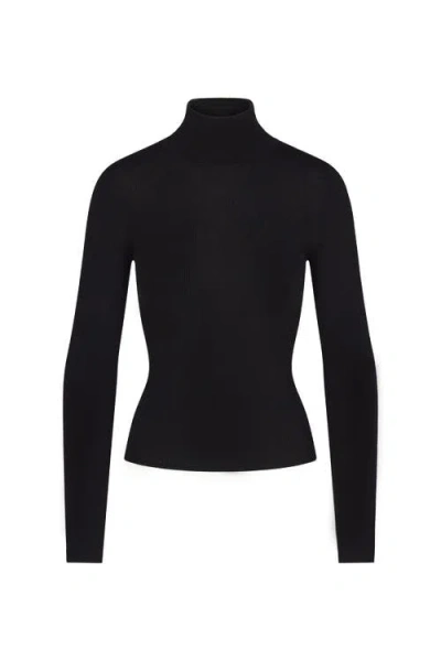 Naked Cashmere Rumer Fitted Cashmere Turtleneck In Black