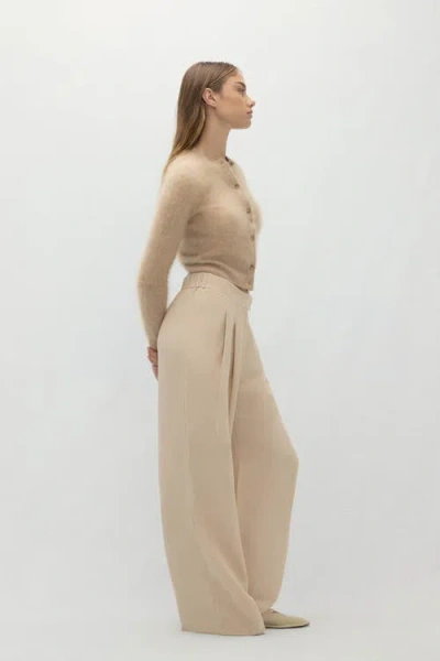 Naked Cashmere Paloma Brushed Cashmere Cardigan In Sand