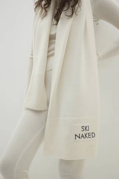 Naked Cashmere Ski Naked Scarf In Sand