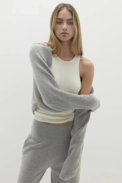 Naked Cashmere Antoinette Ribbed Cashmere Shrug