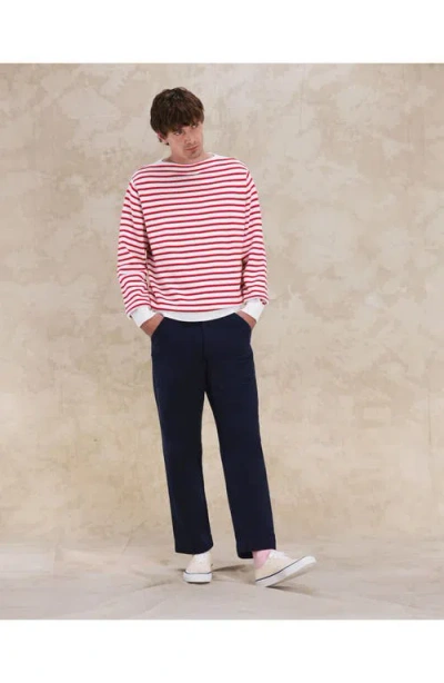 Fortela Noah1 Cotton Ribbed Sweater In Multi