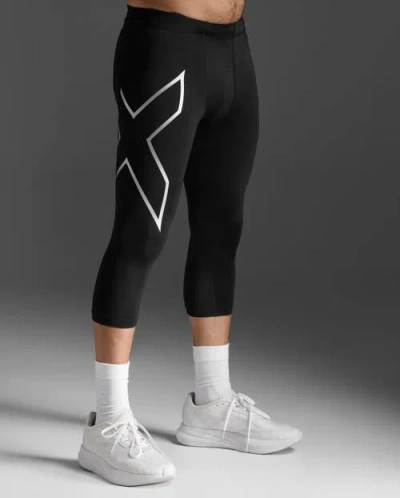 2xu Core Compression 3/4 Tights In Black