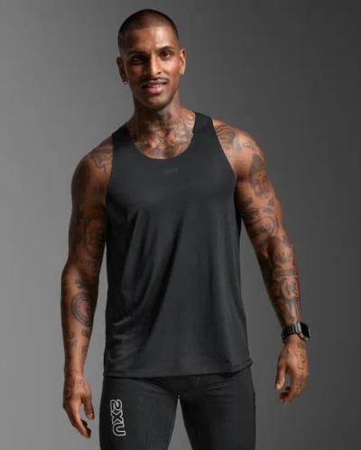 2xu Light Speed Tech Singlet In Black