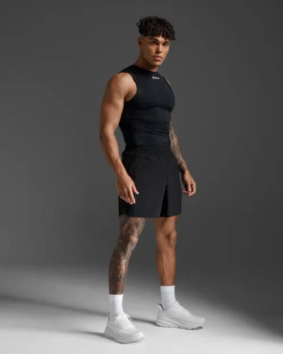 2xu Core Compression Sleeveless In Black