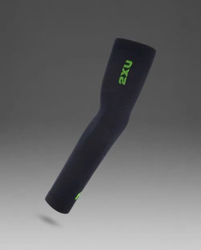 2xu Recovery Fir Flex Leg Sleeves In Black