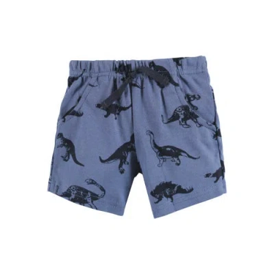 Hudson Baby Cotton Bodysuit, Shorts And Shoe Set In Animal Print