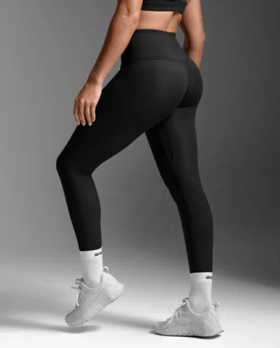 2xu Fluid Hi-rise Tights In Black