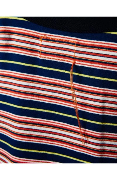 Fortela Yakut Ribbed Motif T-shirt In Multi