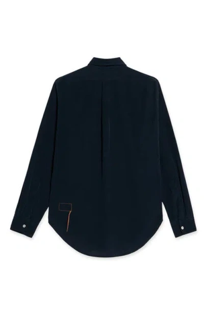 Fortela King Corduroy Shirt In Blue