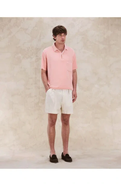 Fortela Haute Twill Cotton Shorts In Brown