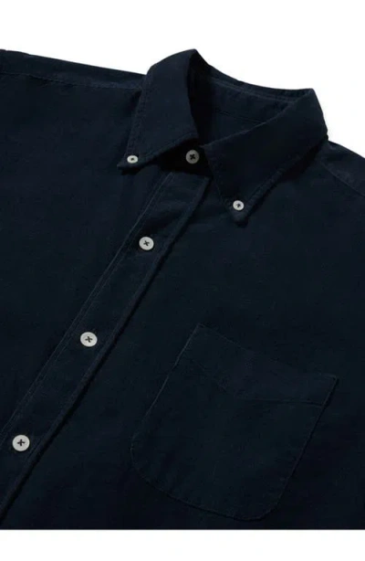 Fortela King Corduroy Shirt In Blue