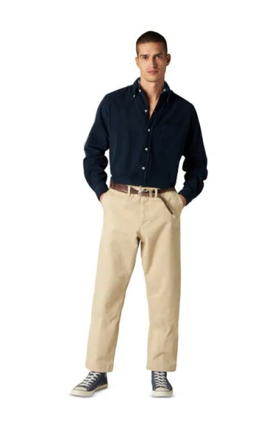 Fortela King Corduroy Shirt In Blue